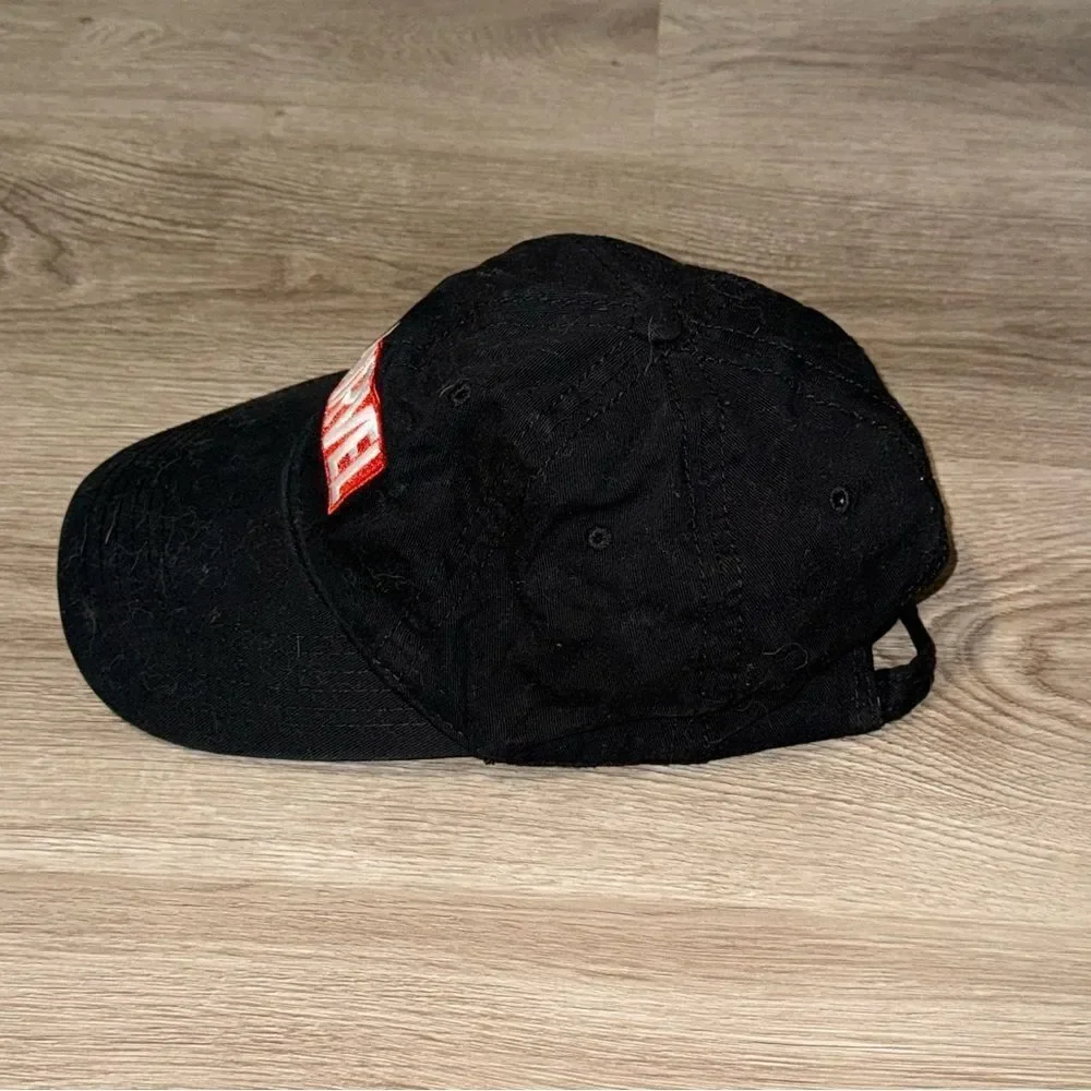 Kid's Marvel Black Baseball Hat
